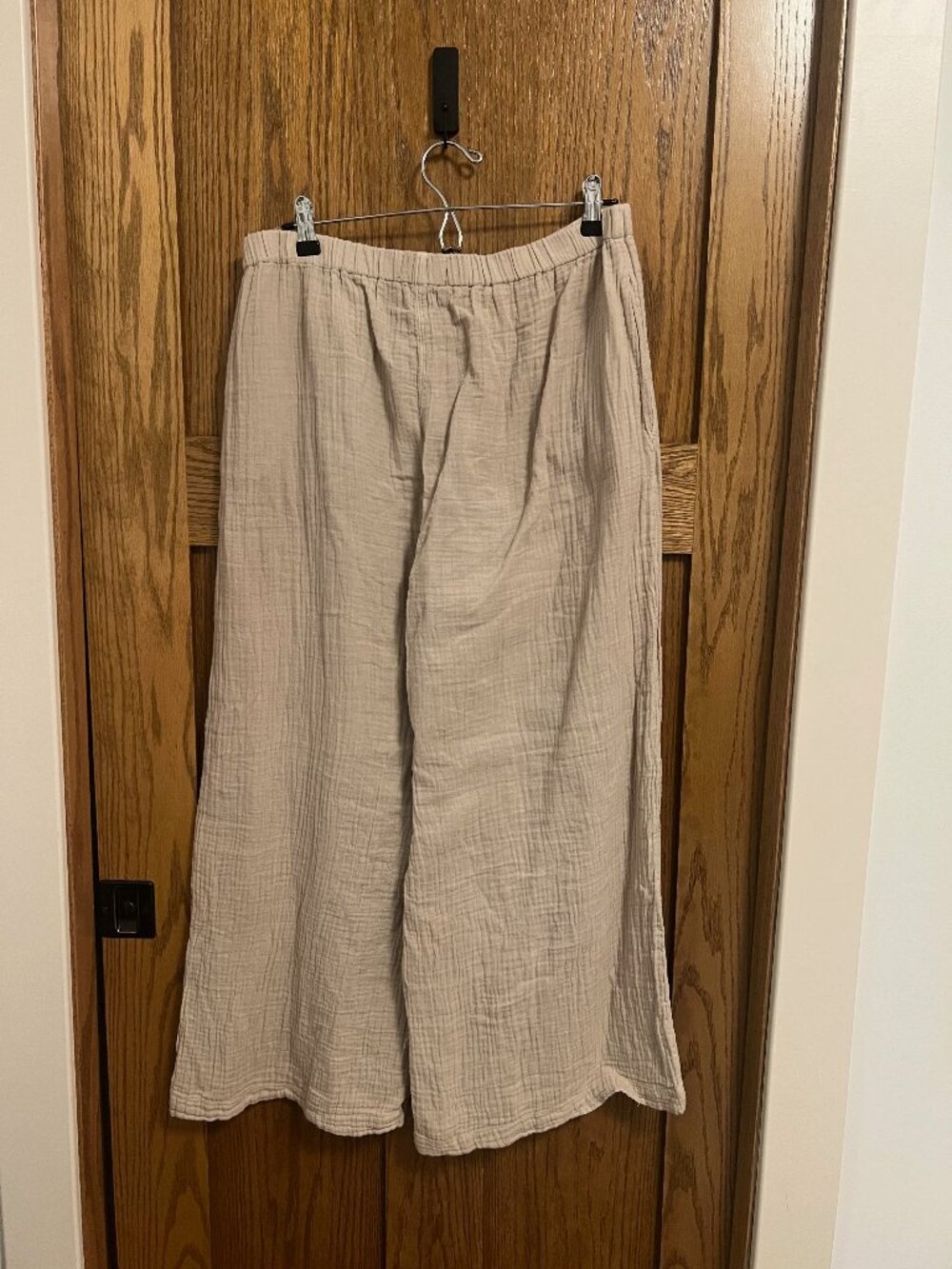 Honest Cotten beige trousers - L/XL